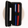 Lamy A403 Leather Zippered Pen Case for 2 Pens Black