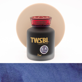Twsbi Blue Black Iron Gall Ink Bottle 70 ml