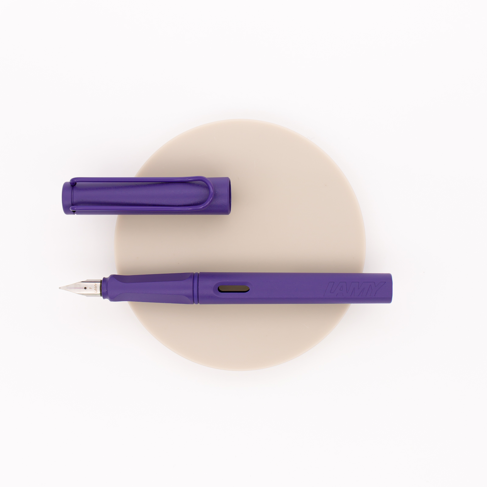 Details about   New  Canday Lipstick Fountain Pen Aluminum Mini Pocket Pen Purple 