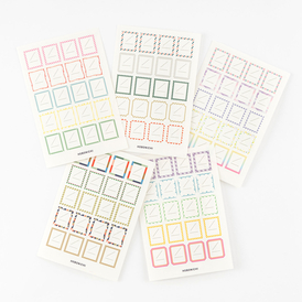 Hobonichi Frame Stickers Adesivi per Agende