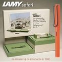 Lamy Safari Origin Penna Stilografica Savannah Green Edizione Speciale 2021