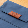 Traveler's Notebook B-Sides & Rarities Cotton Zipper Case Passport Size Blu Edizione Limitata