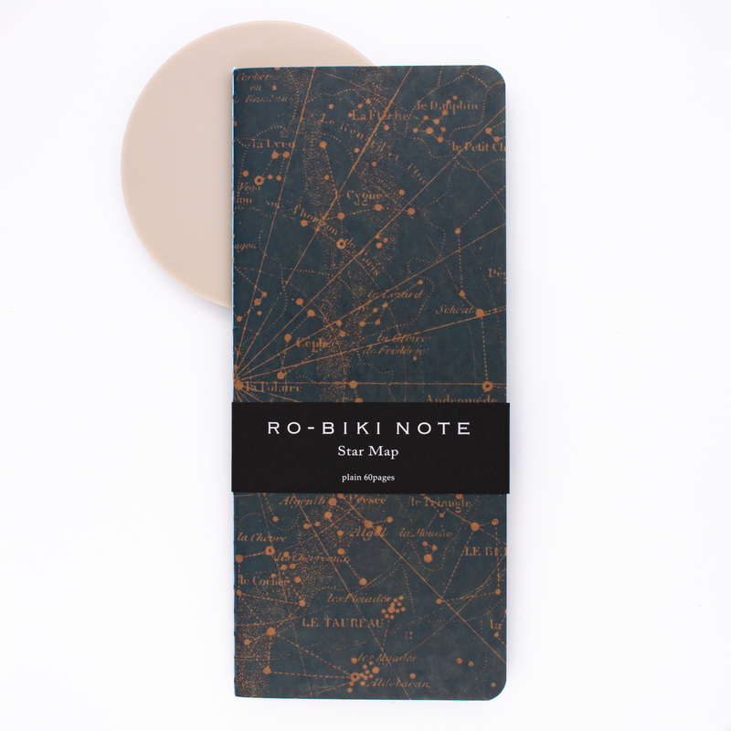 Yamamoto Ro-Biki Notebook Map Series Star Map Blank