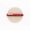 Hightide Attaché Marbled Fountain Pen Red