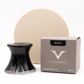 Visconti Black Ink Bottle 50 ml