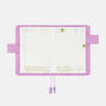 Hobonichi Techo Original A6 Liberty Fabrics: Betsy (Neon Purple) Set Cover + 2023 Diary