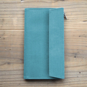 Traveler's Factory Paper Cloth Zipper Case Regular Size Sky