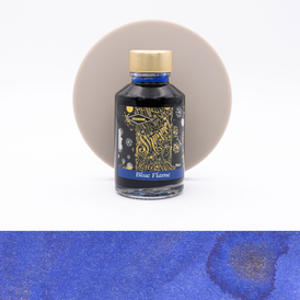 Diamine Shimmering Blue Flame Ink Bottle 50 ml