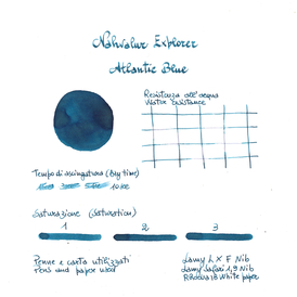 Nahvalur Explorer Ink Atlantic Blue Inchiostro 20 ml