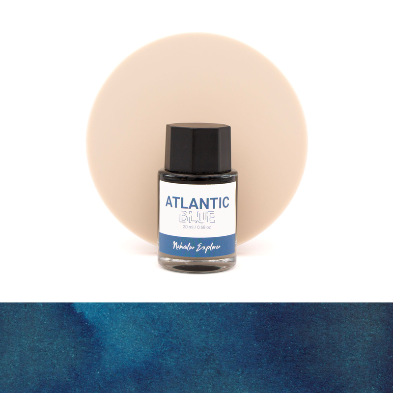 Nahvalur Explorer Ink Atlantic Blue Ink Bottle 20 ml