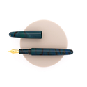 Wancher Dream Pen True Ebonite Penna Stilografica Marble Green & Oro