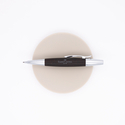 Faber Castell E-Motion Chrome Wood Mechanical Pencil 1.4 mm Dark Brown