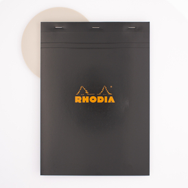 Rhodia Pad no.18 A4 Grid Black