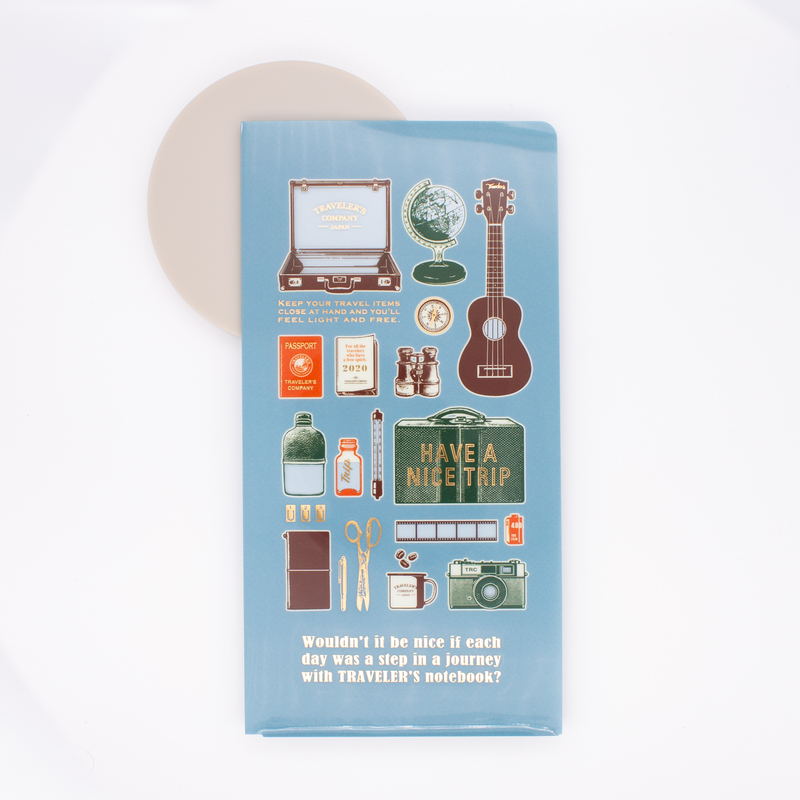 Traveler's Notebook Cartella Trasparente Regular Size in Edizione Limitata 2020